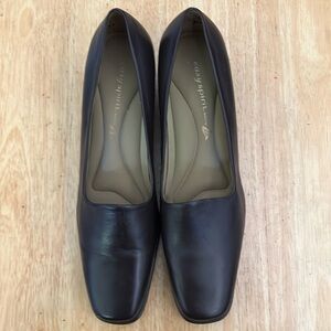 Easy Spirit Featuring Lycra Brown Block Heel Shoes Womens Size 8.5